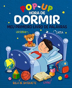 Livro Pop-Up - Hora de dormir - Meu primeiro livro de pal...