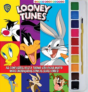 Livro Looney Tunes - Livro para Pintar com Aquarela