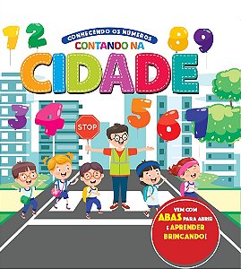 Livro Conhecendo os Números - Contando na Cidade