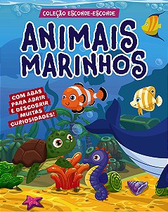 Livro Coleção Esconde-Esconde - Animais Marinhos