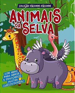 Livro Coleção Esconde-Esconde - Animais da Selva