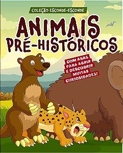 Livro Coleção Esconde-Esconde - Animais Pré-Históricos