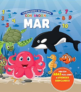 Livro Conhecendo os Números - Contando no Mar