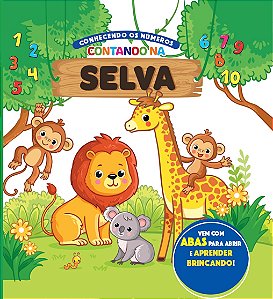 Livro Conhecendo os Números - Contando na Selva