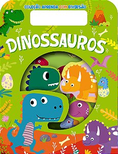 Livro Coleção Aprenda com Diversão Dinossauros