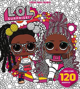 Livro Lol Surprise Livrão Para Colorir