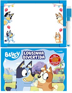 Livro Bluey Lousinha Divertida - Alfabeto