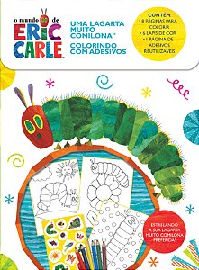 Livro Eric Carle, Uma Lagarta Muito Comilona - Colorindo ...
