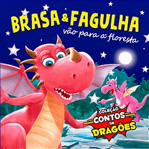 Livro Coleção Contos de Dragões - Brasa e Fagulha Vão par...