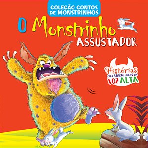 Livro Contos de Monstrinhos - O Monstrinho Assustador