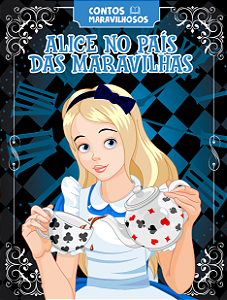 Livro Contos Maravilhosos - Alice no País das Maravilhas