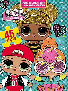 Livro L.O.L. Surprise - Livro de Atividades com Quebra-Ca...