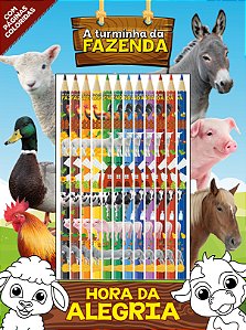 Livro A Turminha da Fazenda - Hora da Alegria