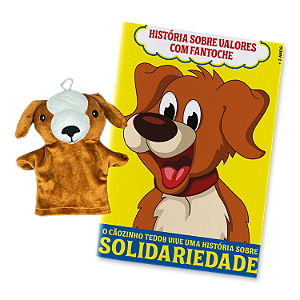 Livro História sobre Valores com Fantoche – Cachorro