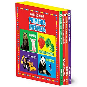 Livro Coleção Minha Primeira Infância - Box com 4 Livrinh...