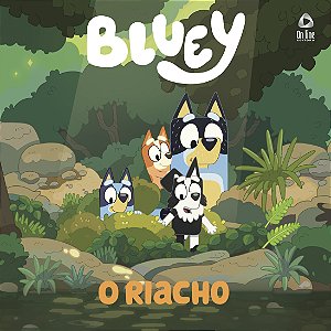 Livro Bluey - Livro de história - O Riacho