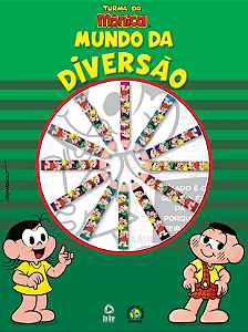 Livro Turma Da Mônica Mundo Da Diversão - Magali e Cascão