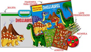 Livro Maleta Divertida - Dinossauros