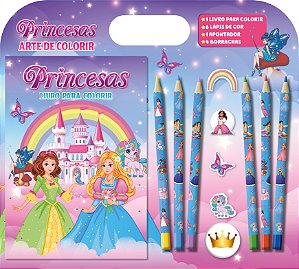 Livro Arte de Colorir - Princesas