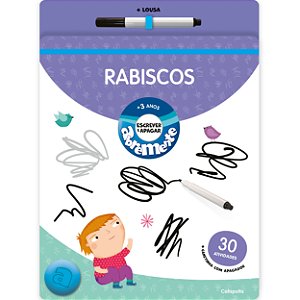 Livro Abremente escrever e apagar: rabiscos