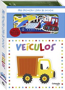 Livro Meu Primeiro Livro De Encaixe - Veículos