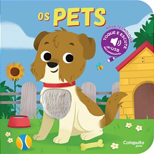 Livro Toque e escute: Os pets (USB)
