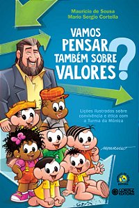 Livro Vamos pensar também sobre valores?: lições ilustrad...