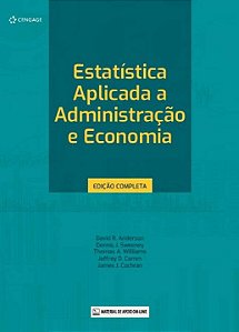 Livro Estatística aplicada a administração e economia