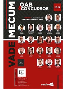 Livro Vade mecum OAB e concursos