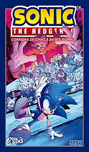 Livro Sonic The Hedgehog – Vol. 9: Corridas de Chao & Bas...