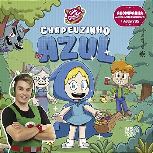 Livro Gato galáctico em chapeuzinho azul - acompanha audi...