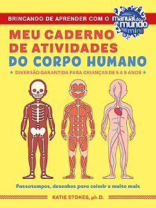 Livro Meu caderno de atividades do corpo humano