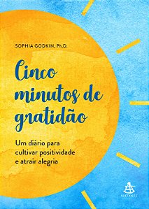 Livro Cinco minutos de gratidão: Um diário para cultivar...