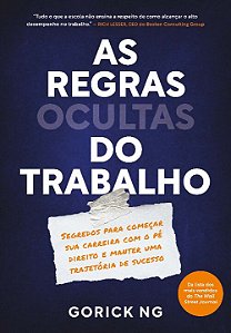 Livro As regras ocultas do trabalho: Segredos para começa...
