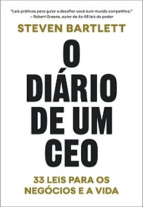 Livro O Diário De Um Ceo - 33 Leis Para Os Negócios E A V...