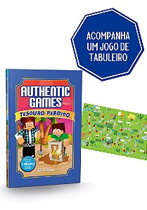 Livro Authentic Games - Tesouro Perdido