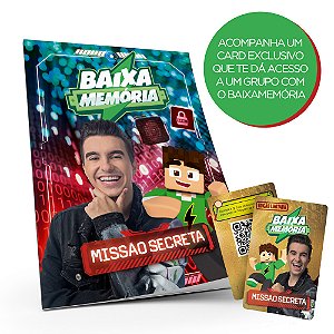 Livro BaixaMemória - Missão Secreta + Brinde