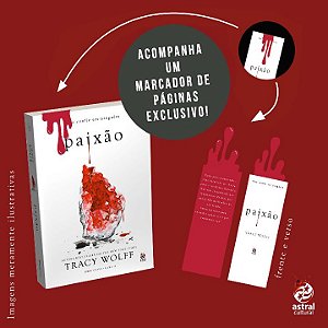 Livro Paixão + marcadores: série Crave livro II
