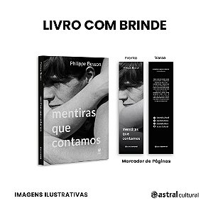 Livro Mentiras que contamos + marcador