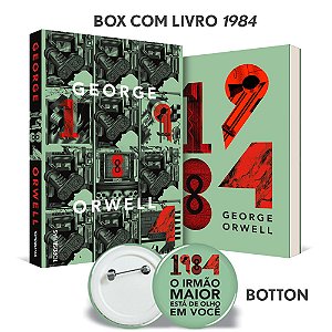 Livro KIT 1984 COM BOTTON