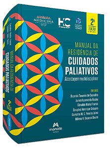 Livro Manual da residência de cuidados paliativos: aborda...