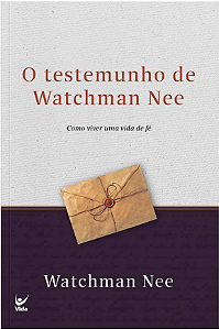 Livro O testemunho de Watchman Nee