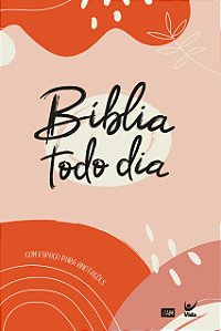 Livro Bíblia Todo Dia - Aquarela: com espaço para anotaçõ...