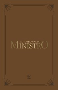 Livro Novo Manual do Ministro: Capa Marrom