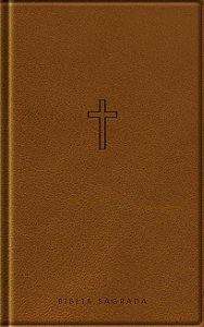 Livro Bíblia Slim - NAA - Marrom