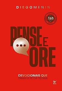 Livro Pense e Ore 2026: Devocionais que tiram a fé da teoria