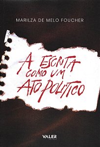 Livro A escrita como um ato político