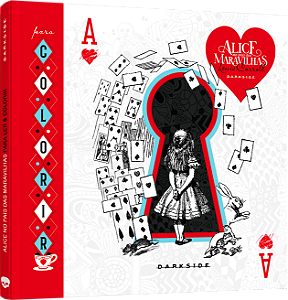 Livro Alice no País das Maravilhas: Para Ler e Colorir