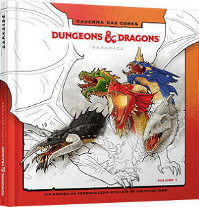 Livro Dungeons & Dragons: Caverna das Cores - Volume 1