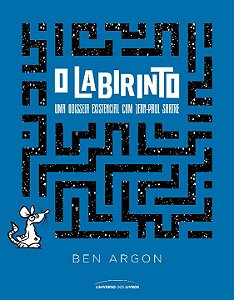 Livro O labirinto: Uma odisseia existencial com Jean-Paul...
